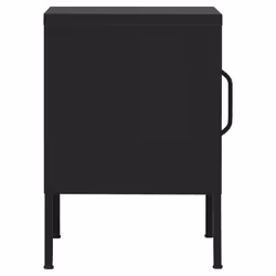 VidaXL 336214 nightstand/bedside table Black - Additional view 6