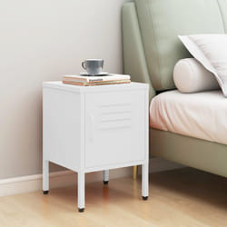 VidaXL 336215 nightstand/bedside table White