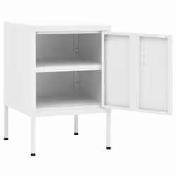 VidaXL 336215 nightstand/bedside table White