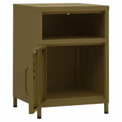VidaXL 336216 nightstand/bedside table Olive - Additional view 6