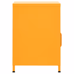 VidaXL 336218 nightstand/bedside table Yellow - Additional view 4
