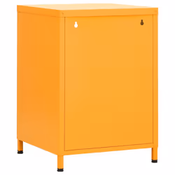 VidaXL 336218 nightstand/bedside table Yellow - Additional view 5