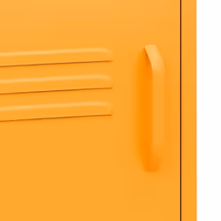 VidaXL 336218 nightstand/bedside table Yellow - Additional view 8