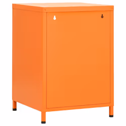 VidaXL 336219 nightstand/bedside table Orange - Additional view 5