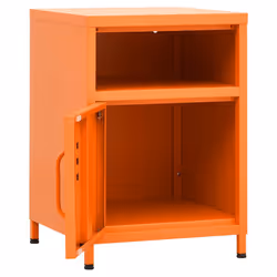 VidaXL 336219 nightstand/bedside table Orange - Additional view 6