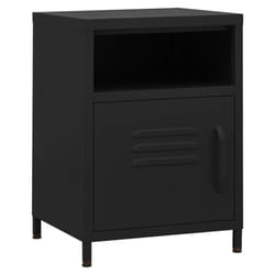 VidaXL 336223 nightstand/bedside table Black