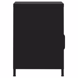 VidaXL 336223 nightstand/bedside table Black - Additional view 4