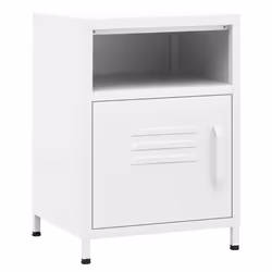 VidaXL 336224, White, Steel, 40 kg, 350 mm, 350 mm, 510 mm