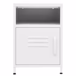 VidaXL 336224 nightstand/bedside table White