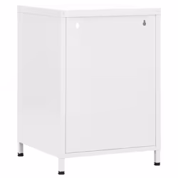 VidaXL 336224 nightstand/bedside table White - Additional view 4