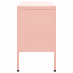 vidaXL TV Cabinet Pink Steel TV Stands Unit Stereo Hifi Cabinet Media Unit - Additional view 5