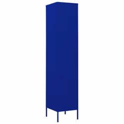 vidaXL Locker Cabinet Navy Blue Steel Storage Office Home Cabinet Organiser - Additional view 4