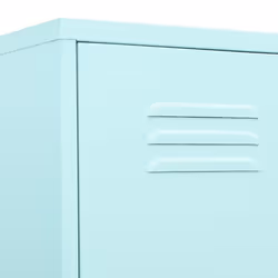 vidaXL Locker Cabinet Mint Steel Storage Office Furniture Cabinet Organiser - Additional view 6