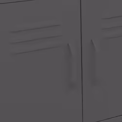 vidaXL Storage Cabinet Anthracite Steel Sideboard Cupboard Display Cabinet - Additional view 6