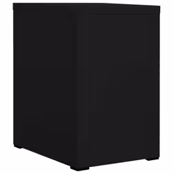 vidaXL Filing Cabinet Black Steel Office Storage File Drawer Document Cabinet - Additional view 4