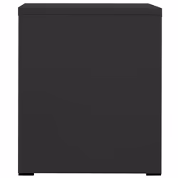 vidaXL Filing Cabinet Anthracite Steel Office Storage File Document Cabinet