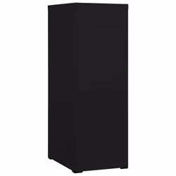 vidaXL Filing Cabinet Black Steel Office Storage File Drawer Document Cabinet - Additional view 5