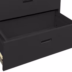 vidaXL Filing Cabinet Anthracite Steel Office File Storage Cabinet Lockable - Additional view 8