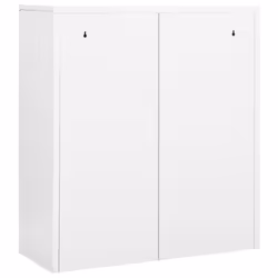 vidaXL Office Cabinet White Steel Furniture Filing File Storage Cabinet Locker - Additional view 5