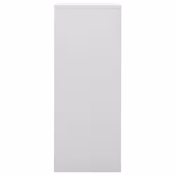 vidaXL Office Cabinet Light Grey Steel Furniture Filing File Storage Cabinet