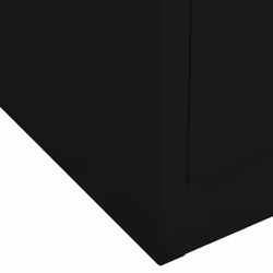 vidaXL Office Cabinet Black Steel Furniture Filing File Storage Cabinet Locker - Additional view 8