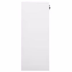 vidaXL Office Cabinet White Steel Home Furniture Filing File Storage Cabinet - Additional view 5