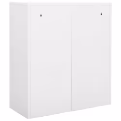 vidaXL Office Cabinet White Steel Home Furniture Filing File Storage Cabinet - Additional view 7