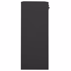 vidaXL Office Cabinet Anthracite Steel Furniture Filing File Storage Cabinet - Additional view 5