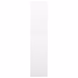 vidaXL Office Cabinet White Steel Home Furniture Filing File Storage Cabinet - Additional view 4