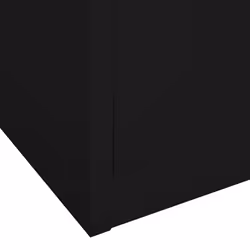 vidaXL Office Cabinet Black Steel Home Furniture Filing File Storage Cabinet - Additional view 8