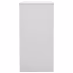 vidaXL Locker Cabinet Light Grey and Green Steel School Office Locker Cabinet