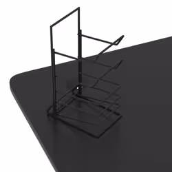 vidaXL Gaming Desk with Y Shape Legs Black Home Office Computer Desk PC Table - Additional view 7