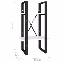 VidaXL 806407 living room bookcase - Additional view 6