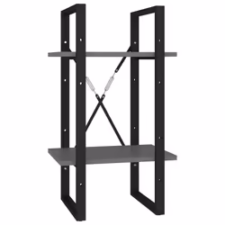 VidaXL 806409, Grey, Metal, Wood, 400 mm, 300 mm, 700 mm