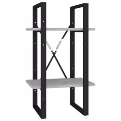 VidaXL 806411, Grey, Metal, Wood, 400 mm, 300 mm, 700 mm