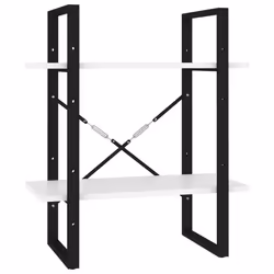 VidaXL 806427, White, Metal, Wood, 600 mm, 300 mm, 700 mm