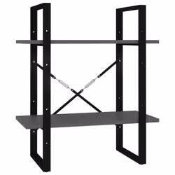 VidaXL 806429, Grey, Metal, Wood, 600 mm, 300 mm, 700 mm