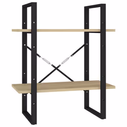 VidaXL 806430, Oak, Metal, Wood, 600 mm, 300 mm, 700 mm