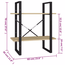 VidaXL 806430 living room bookcase - Additional view 7