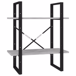 VidaXL 806431, Grey, Metal, Wood, 600 mm, 300 mm, 700 mm