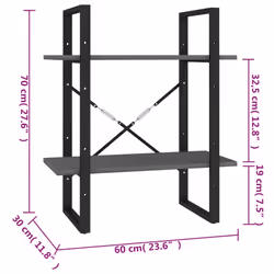 VidaXL 806444 living room bookcase - Additional view 8