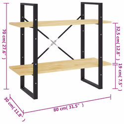 VidaXL 806452 living room bookcase - Additional view 8