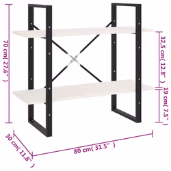 VidaXL 806453 living room bookcase - Additional view 8