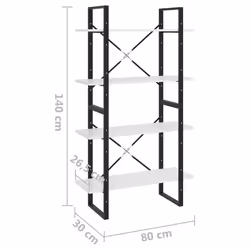 VidaXL 806457 living room bookcase - Additional view 7