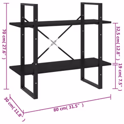 VidaXL 806458 living room bookcase - Additional view 8