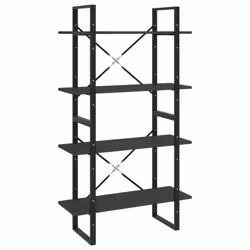 VidaXL 806459, Grey, Metal, Wood, 800 mm, 300 mm, 1400 mm