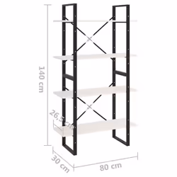 VidaXL 806463 living room bookcase - Additional view 8
