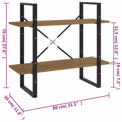 VidaXL 806465 living room bookcase - Additional view 8
