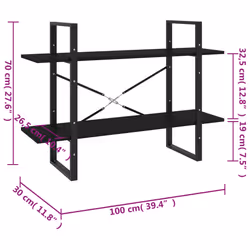 VidaXL 806468 living room bookcase - Additional view 7