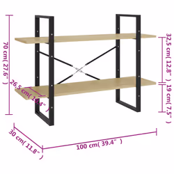 VidaXL 806470 living room bookcase - Additional view 7